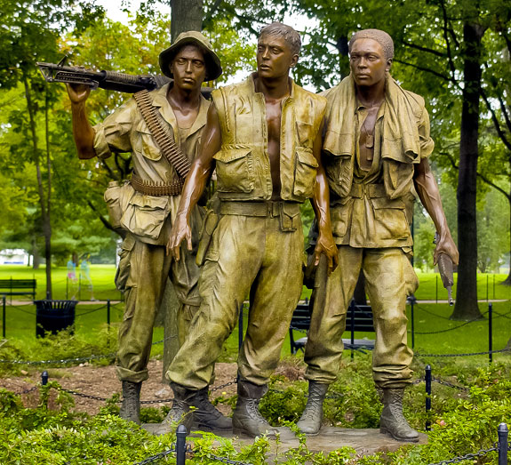 Three Soldiers Washington DC